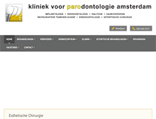 Tablet Screenshot of kvpa.nl